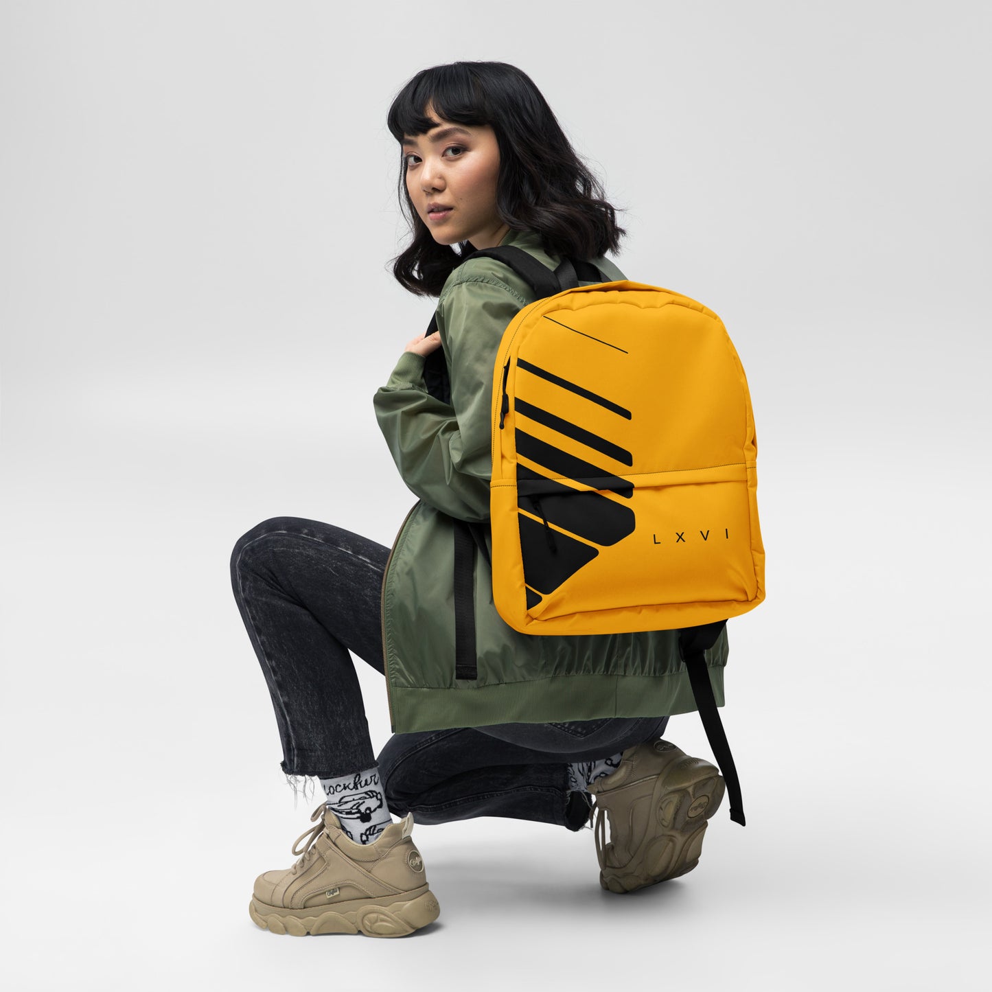 Classic Yellow L X V I Backpack