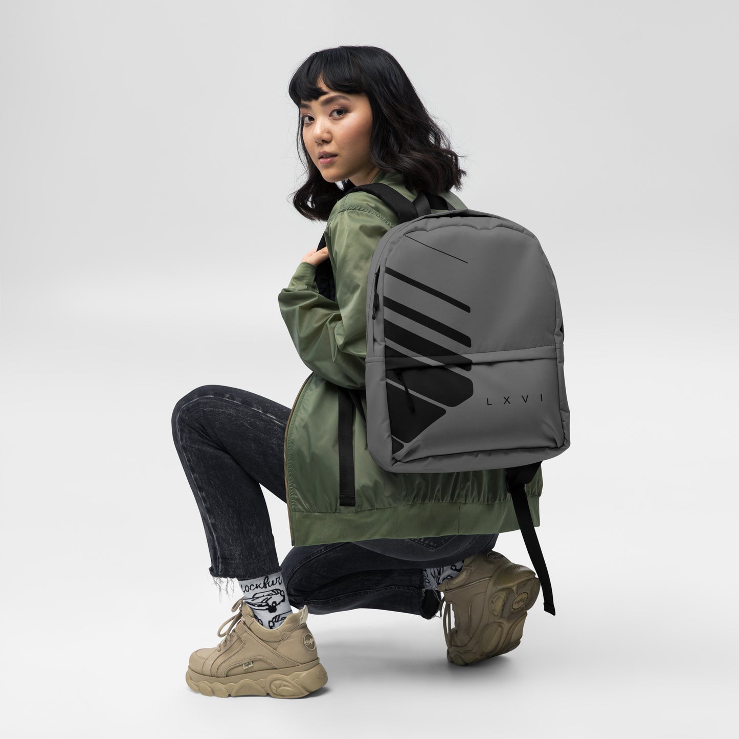Earth Grey L X V I Backpack