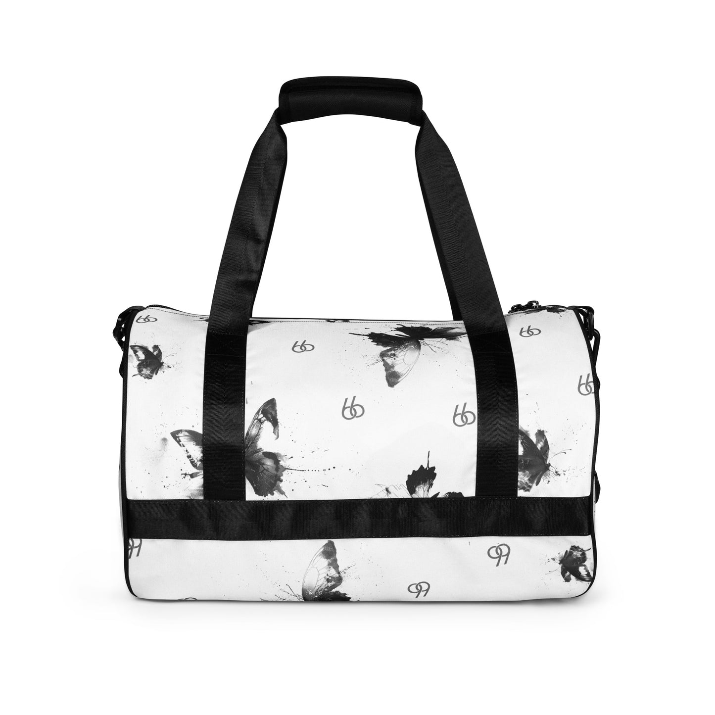 Black+White “Translucent Butterfly” L X V I Duffle Bag