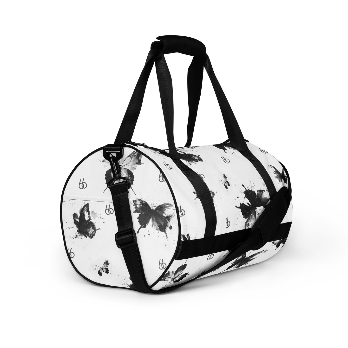 Black+White “Translucent Butterfly” L X V I Duffle Bag