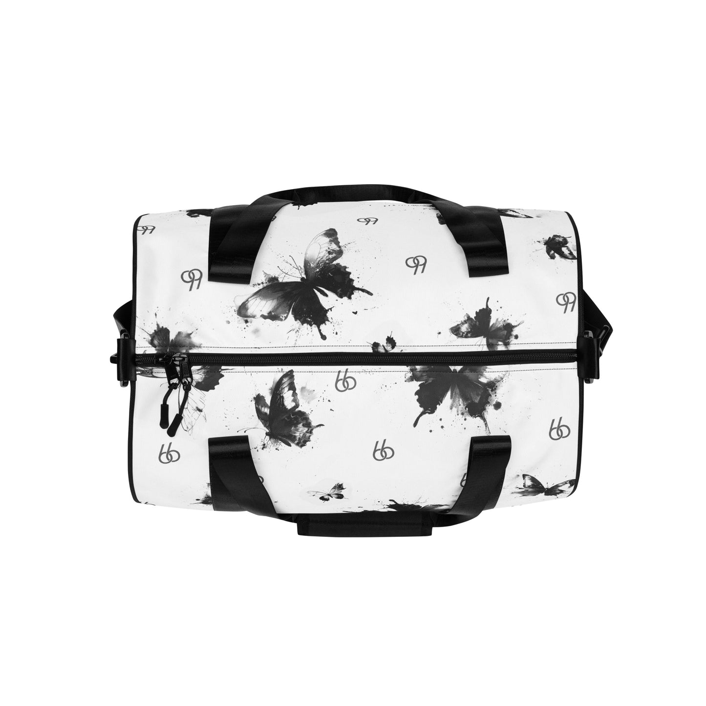 Black+White “Translucent Butterfly” L X V I Duffle Bag