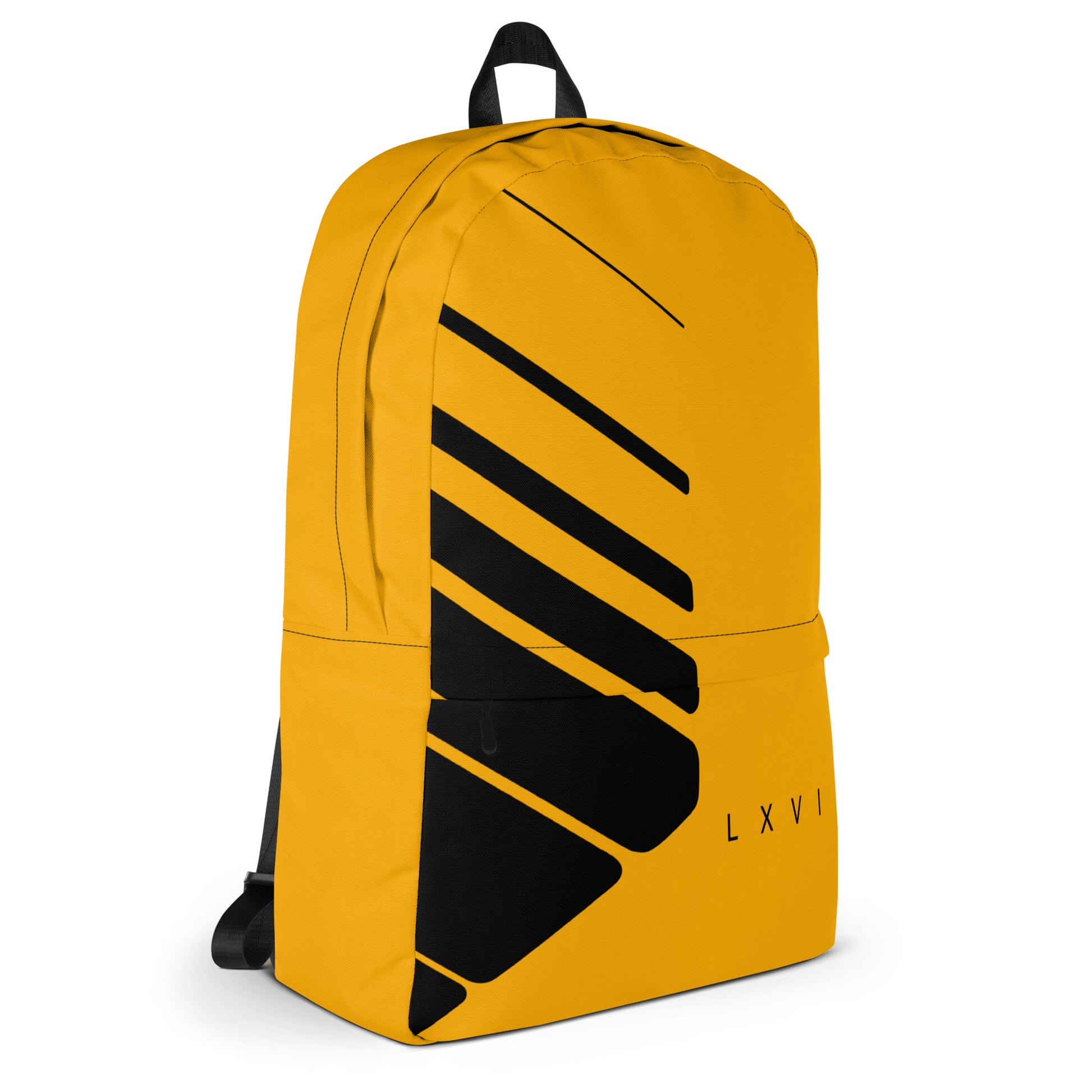 nike backpack black and yellow strap vintage Classic Yellow L X V I Backpack – LXVI