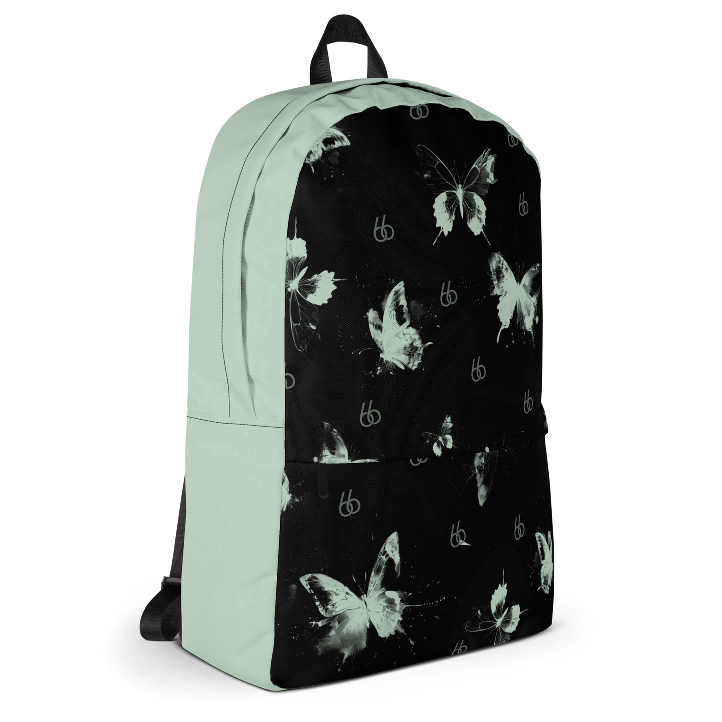 Pastel Green+Black “Translucent Butterfly” L X V I Backpack