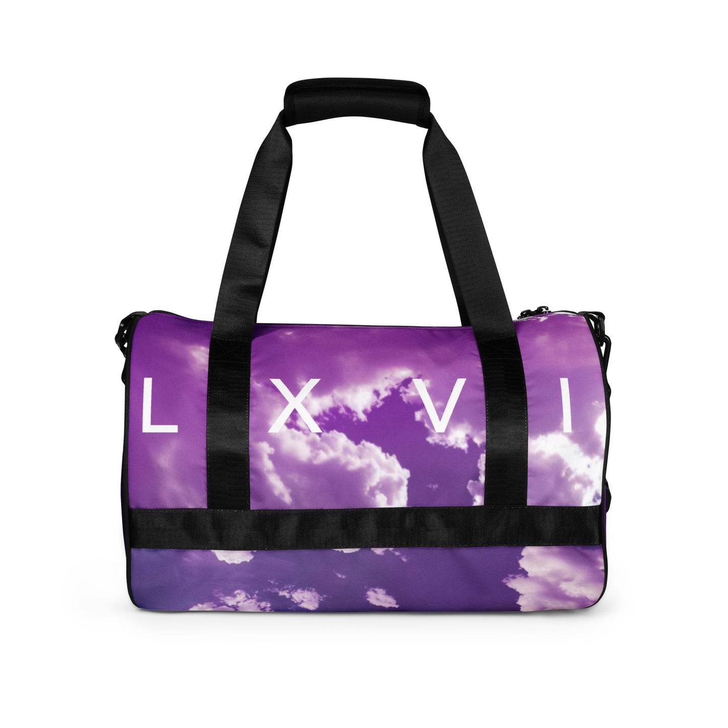 “Purple Sky” L X V I Duffle Bag