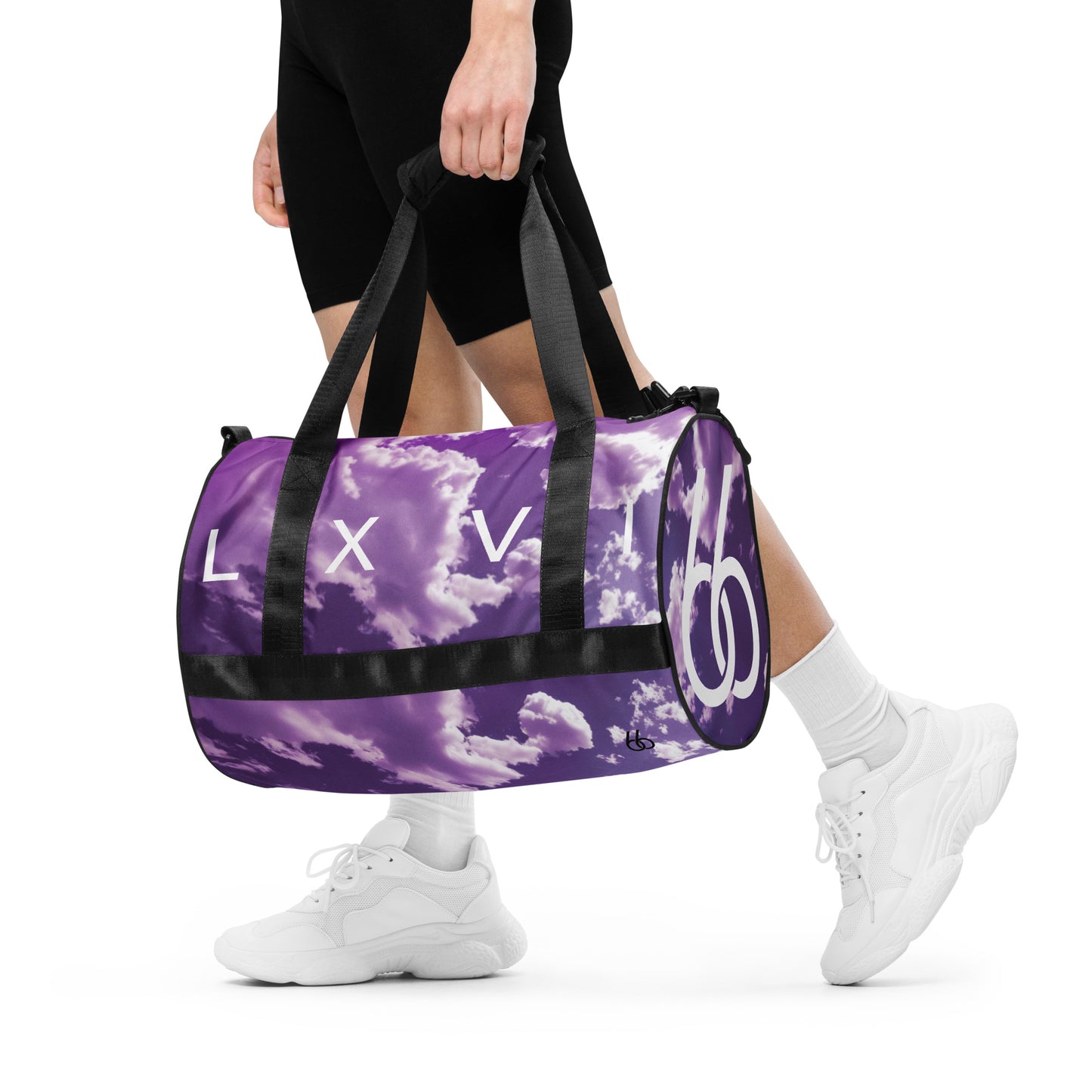 “Purple Sky” L X V I Duffle Bag