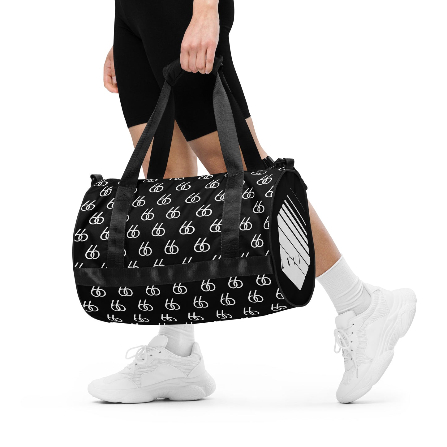 White+Black “66 Forever” L X V I Duffle Bag