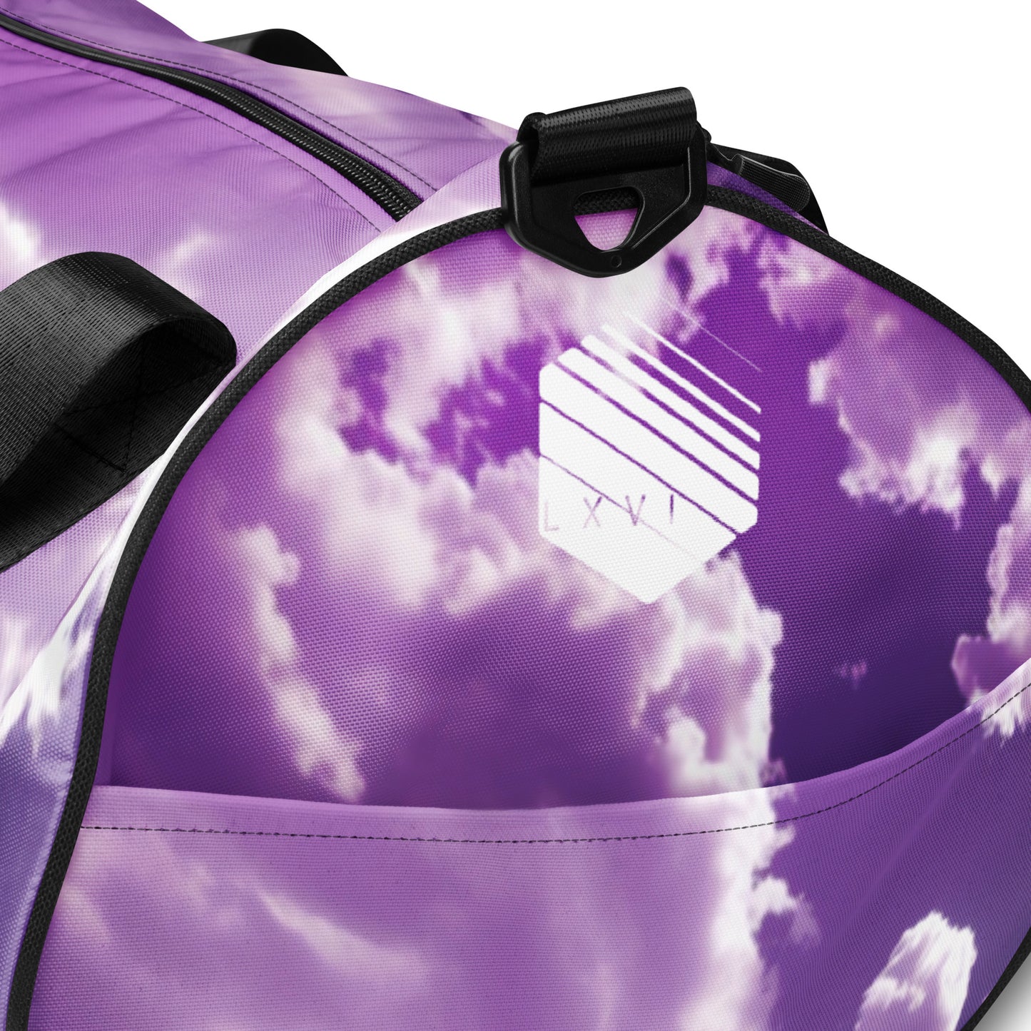 “Purple Sky” L X V I Duffle Bag