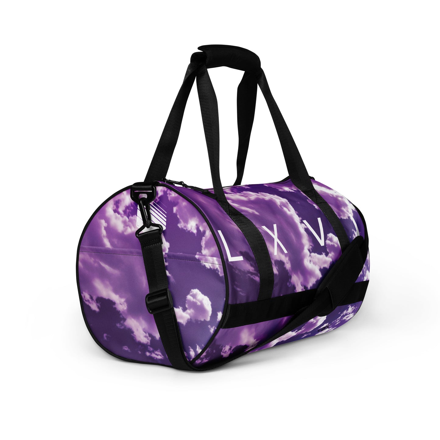 “Purple Sky” L X V I Duffle Bag