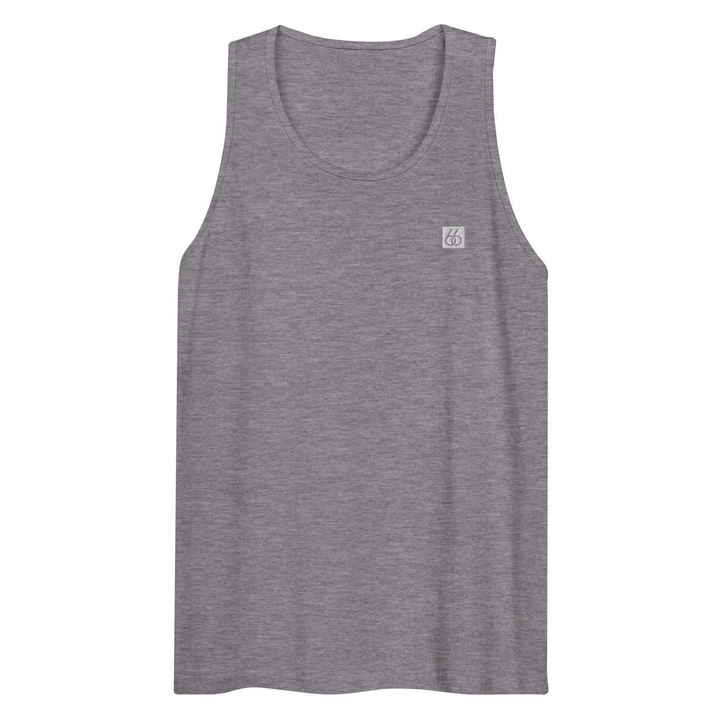 Guy’s Premium Embroidered L X V I Tank Top