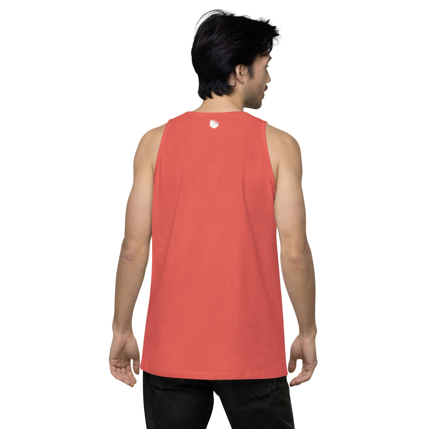 Guy’s Premium Embroidered L X V I Tank Top