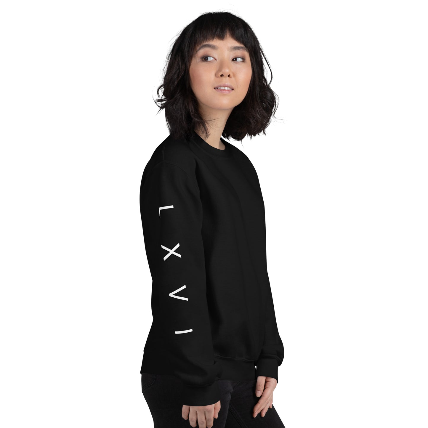 L X V I Crew Neck Sweatshirt