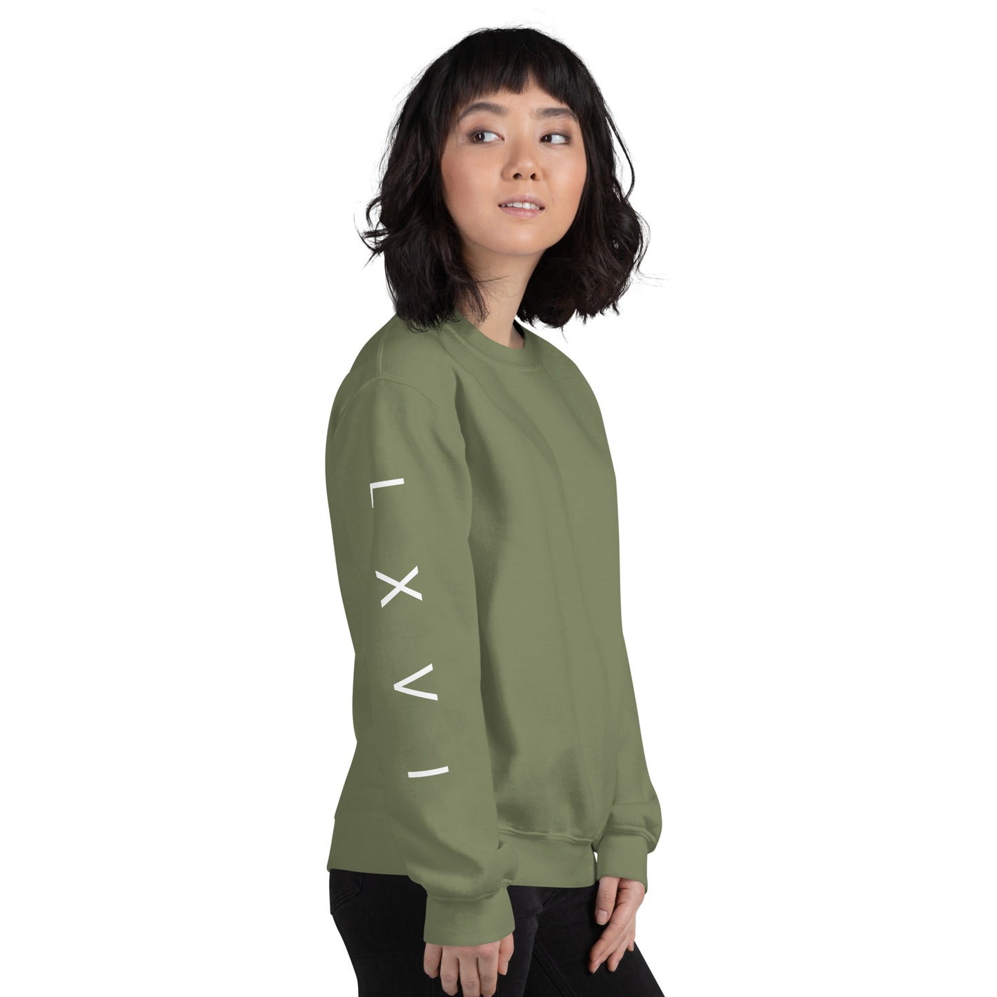 L X V I Crew Neck Sweatshirt