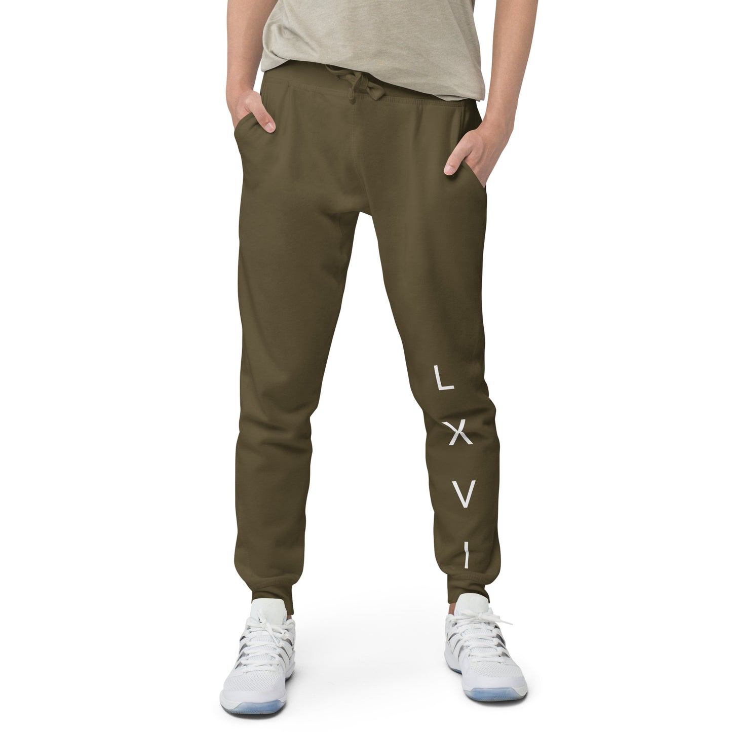 L X V I Fleece Jogger Sweatpants