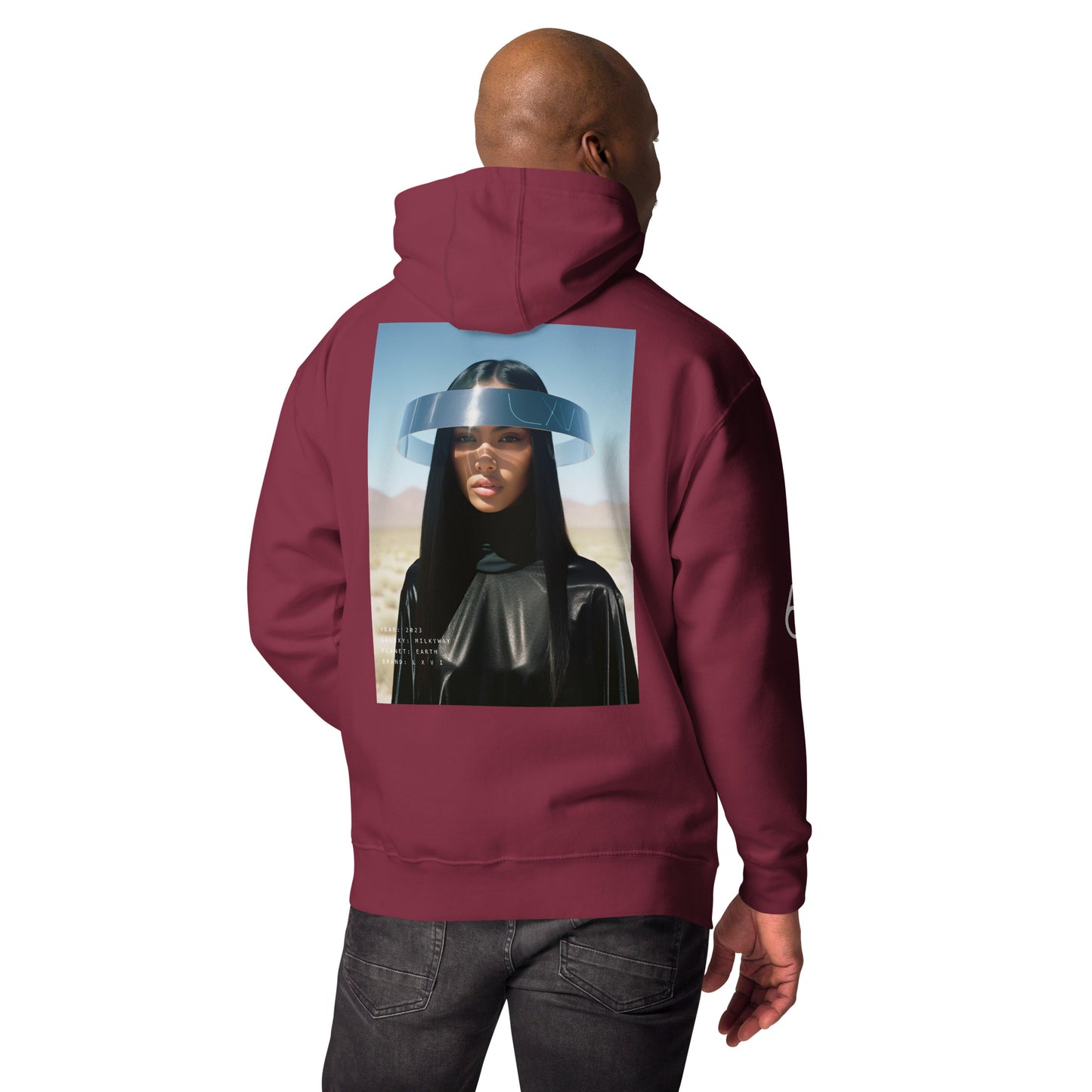 “Space Angel” L X VI Hoodie Sweatshirt (unisex)