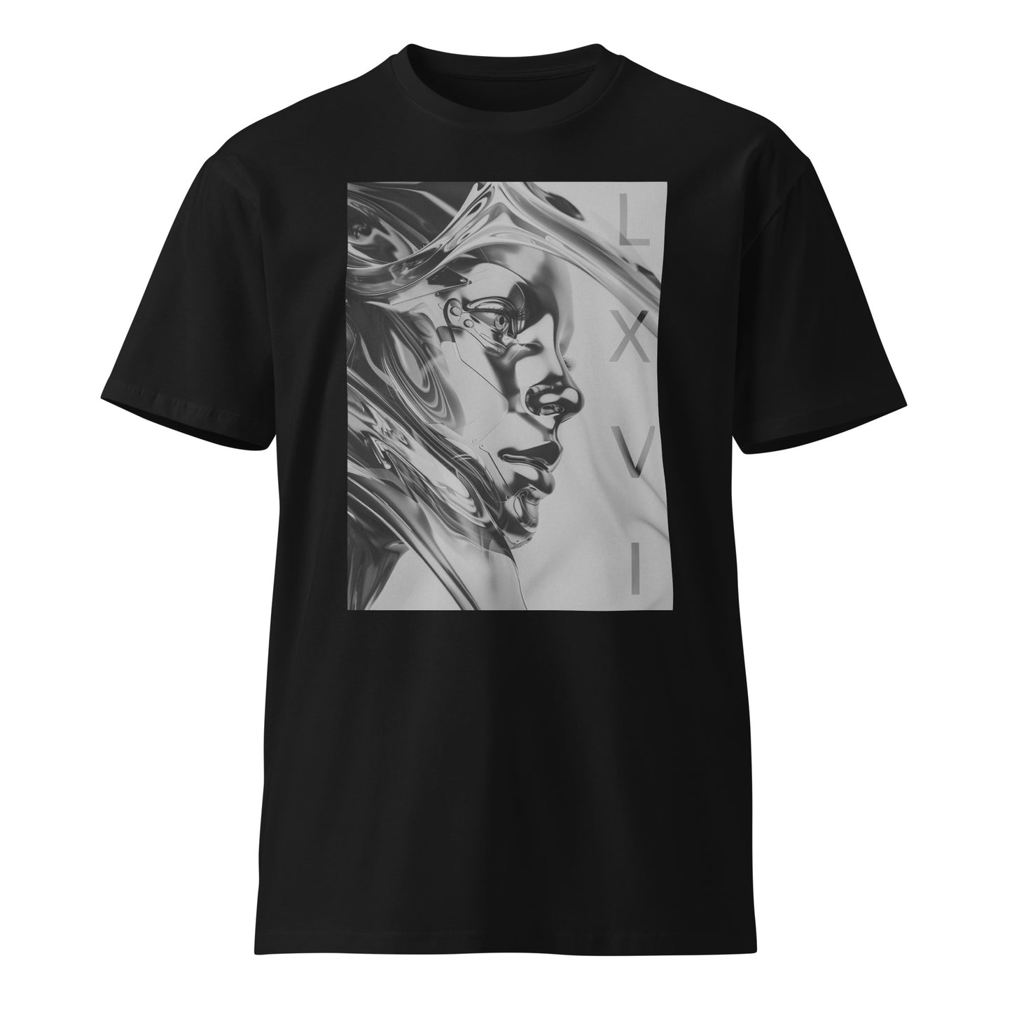 “Chrome Babe” Premium Graphic T-Shirt