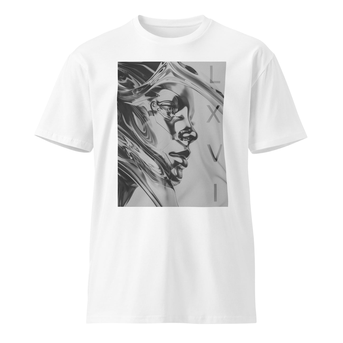 “Chrome Babe” Premium Graphic T-Shirt