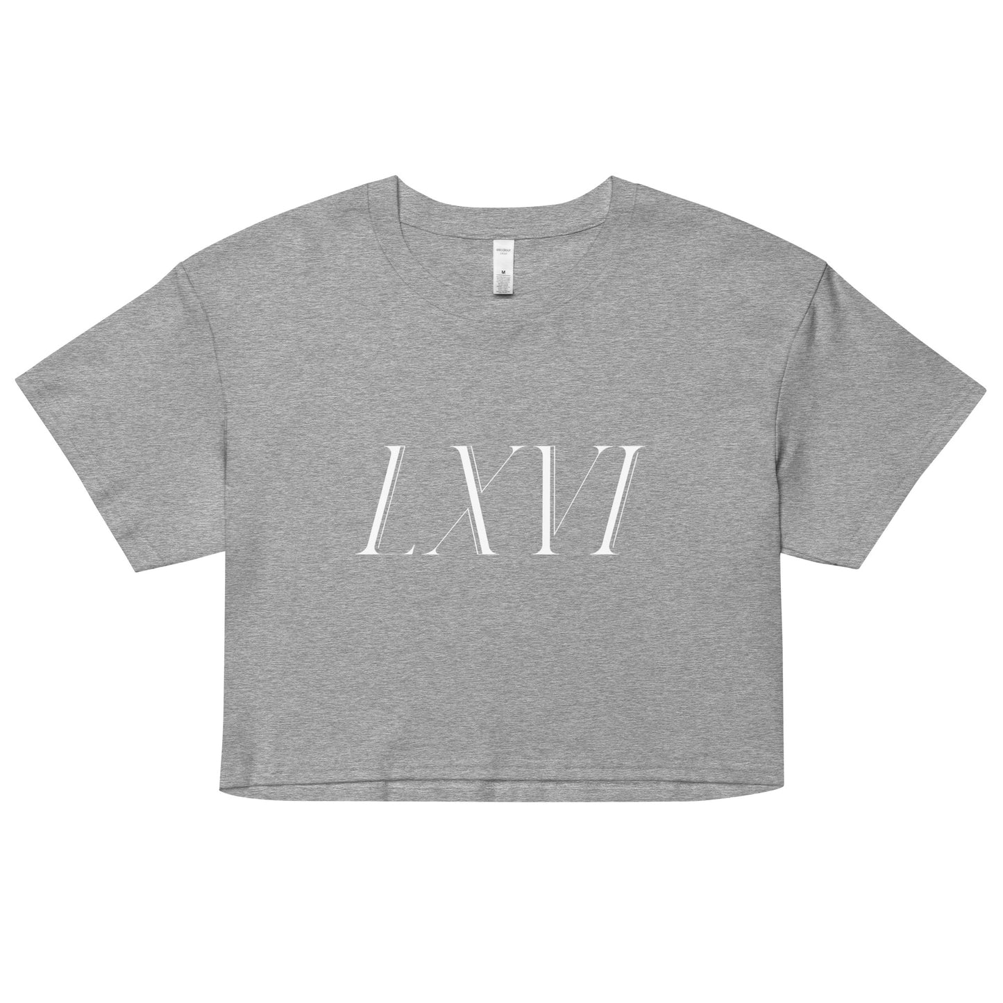 Women’s L X V I Crop-Top T-Shirt