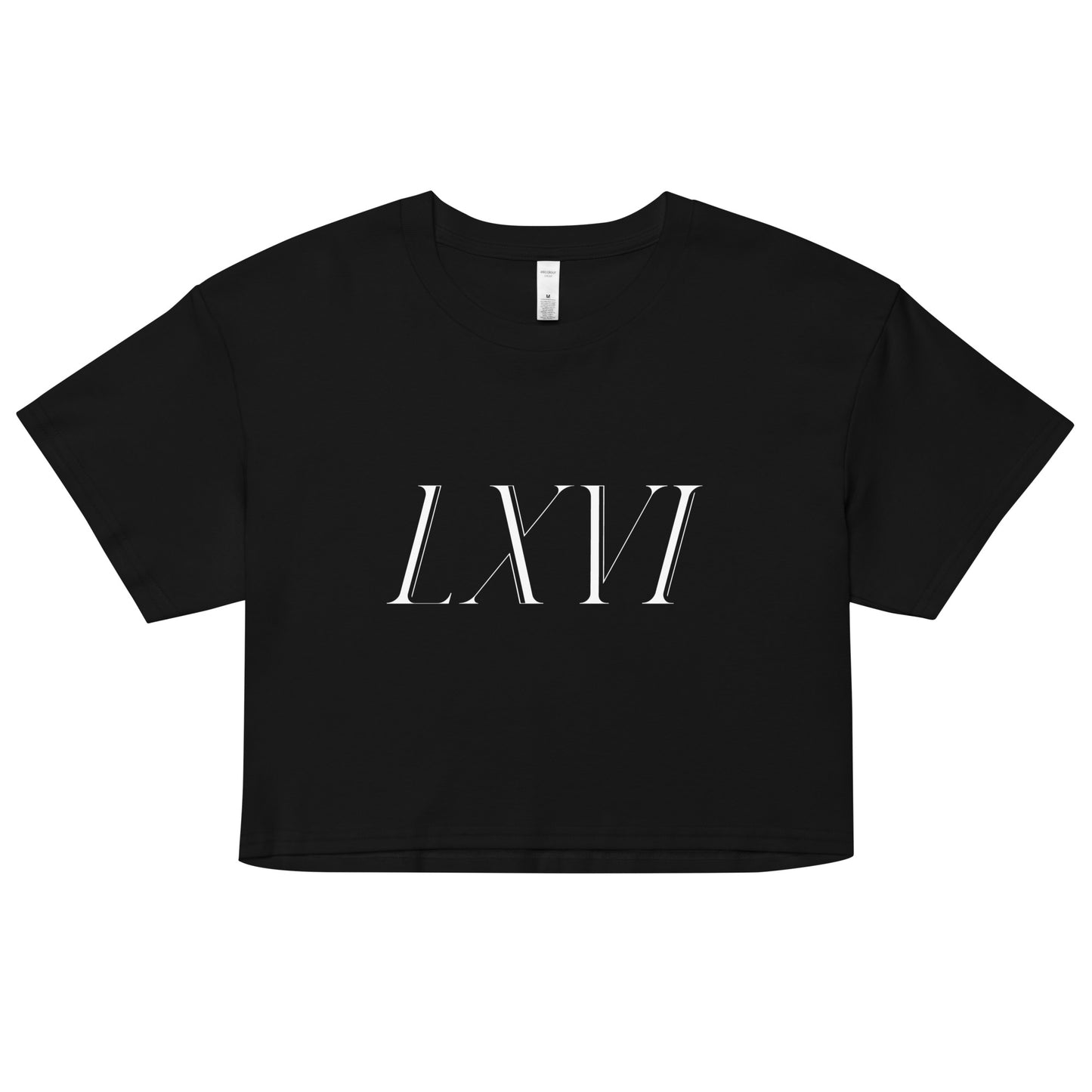 Women’s L X V I Crop-Top T-Shirt