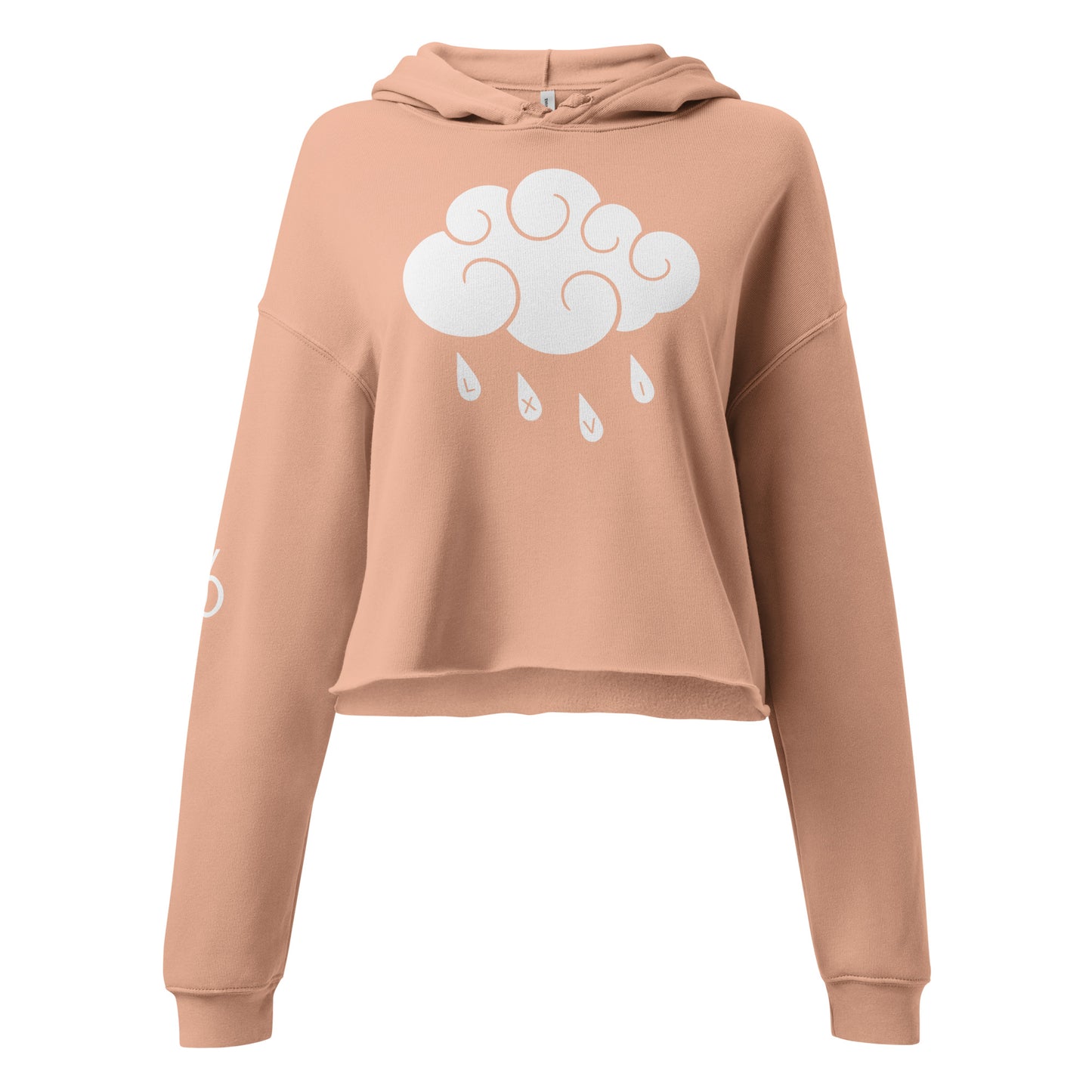 Women’s L X V I Crop Hoodie Sweatshirt